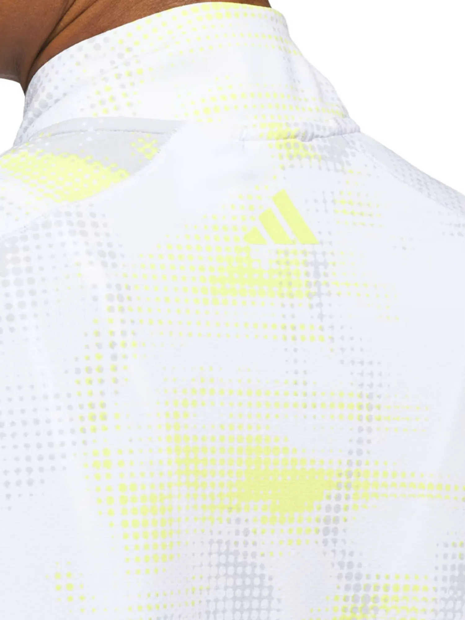 Adidas Shirts|Womens Ultimate365 Printed Quarter-Zip Mock - White