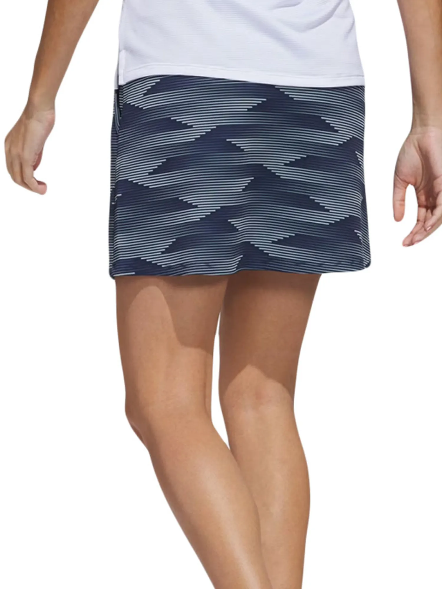 Adidas Skorts & Dresses|Womens Ultimate365 Printed 16-Inch Skort - Collegiate Navy