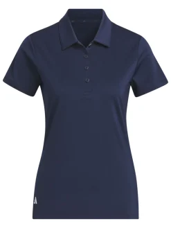 Adidas Shirts|Womens Ultimate365 Solid Short Sleeve Polo Shirt - Collegiate Navy