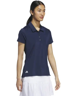 Adidas Shirts|Womens Ultimate365 Solid Short Sleeve Polo Shirt - Collegiate Navy