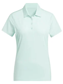 Adidas Shirts|Womens Ultimate365 Solid Short Sleeve Polo Shirt - Semi Flash Aqua