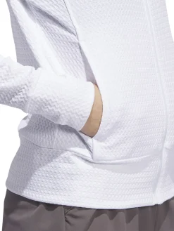 Adidas Jumpers|Womens Ultimate365 Texture Jacket - White