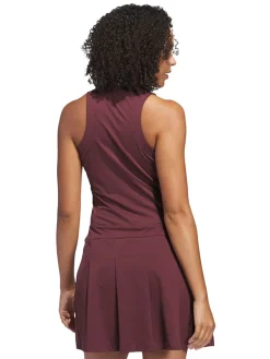 Adidas Skorts & Dresses|Womens Ultimate365 Tour Twistknit Pleated Dress - Aurora Ruby
