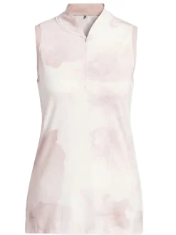 Adidas Shirts|Womens Ultimate365 Tour Sleeveless Polo Shirt - Wonder Taupe
