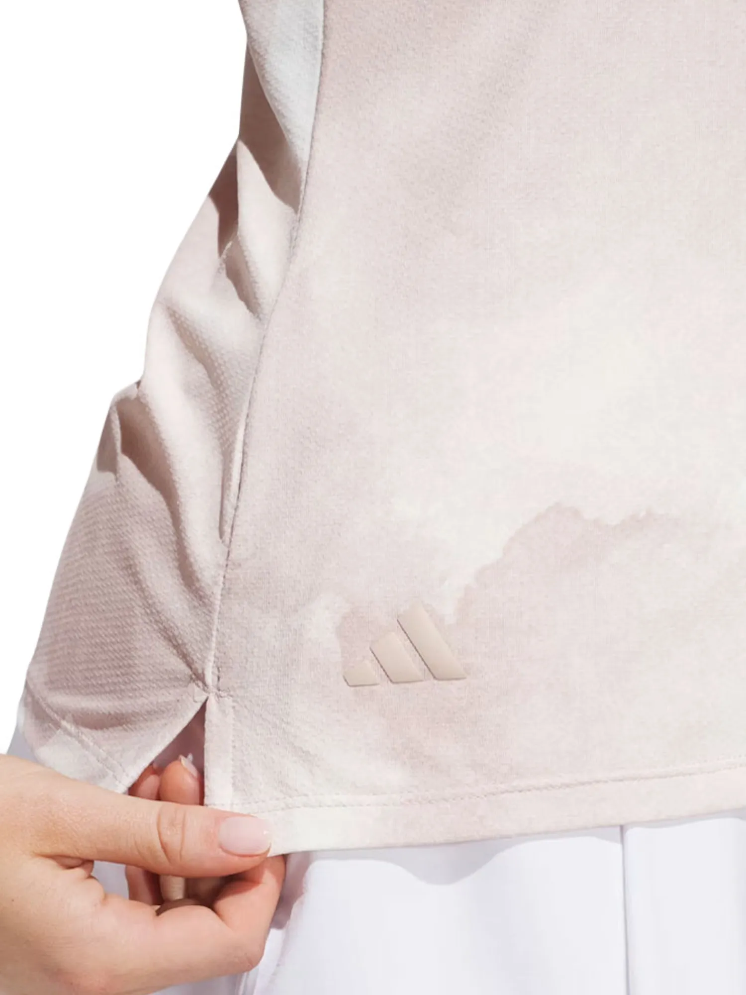 Adidas Shirts|Womens Ultimate365 Tour Sleeveless Polo Shirt - Wonder Taupe