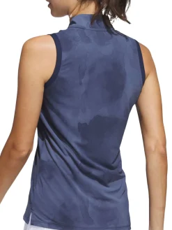 Adidas Shirts|Womens Ultimate365 Tour Sleeveless Polo Shirt - Collegiate Navy