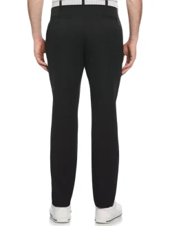 Ben Hogan Pants|Active Waistband Flat Front Golf Pant - Caviar