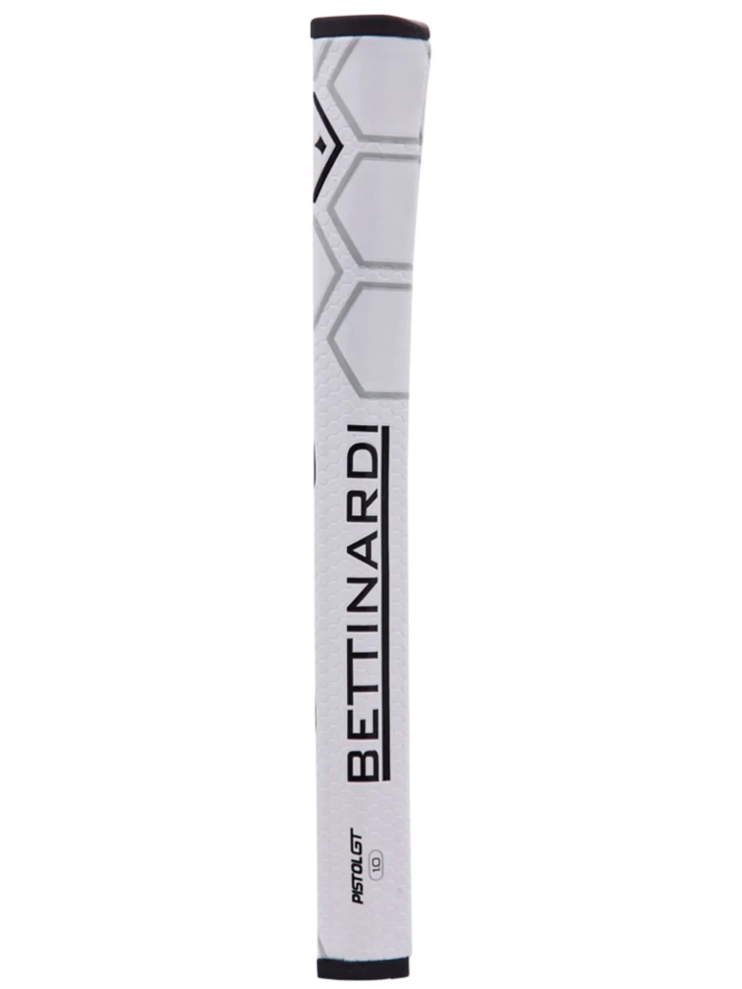 Bettinardi Putter Grips|Hex B SuperStroke Traxion Pistol GT 1.0 Putter Grip - Wht/Gry/Blk