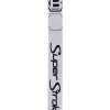 Bettinardi Putter Grips|Hex B SuperStroke Traxion Flatso 1.0 Putter Grip - White/Grey/Black