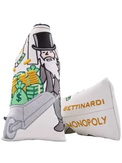 Bettinardi Club Covers|Monopoly Wheelbarrow Wizard Blade Putter Cover Ltd