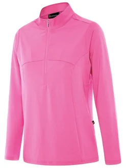 Birdee Sport Shirts|Women's Breeze UV Long Sleeve Top - Pink