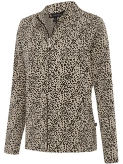 Birdee Sport Jumpers|Women's Lunar Jacket - Beige/Black