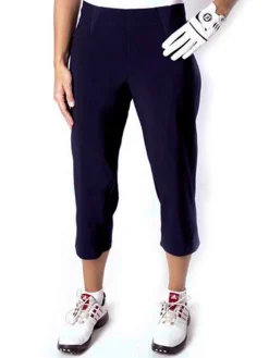 Birdee Sport Shorts|Women's Techno Slide On Capri - Navy