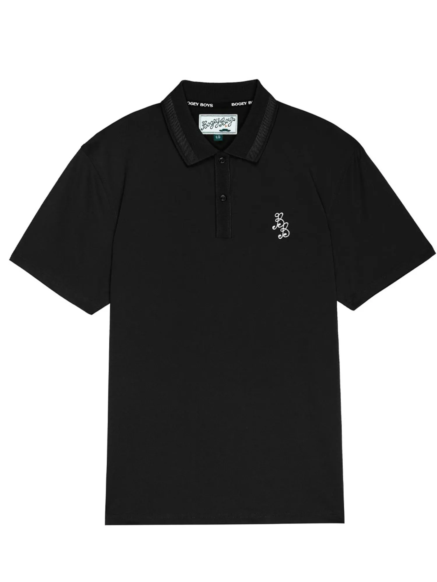 Bogey Boys Shirts|Essential Athletic Polo - Black