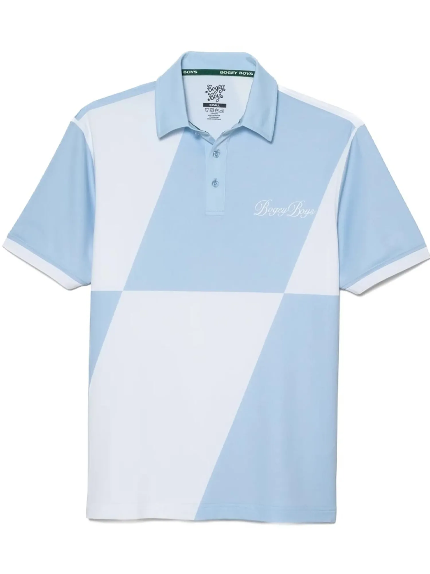 Bogey Boys Shirts|Slanted Athletic Polo - Iceberg