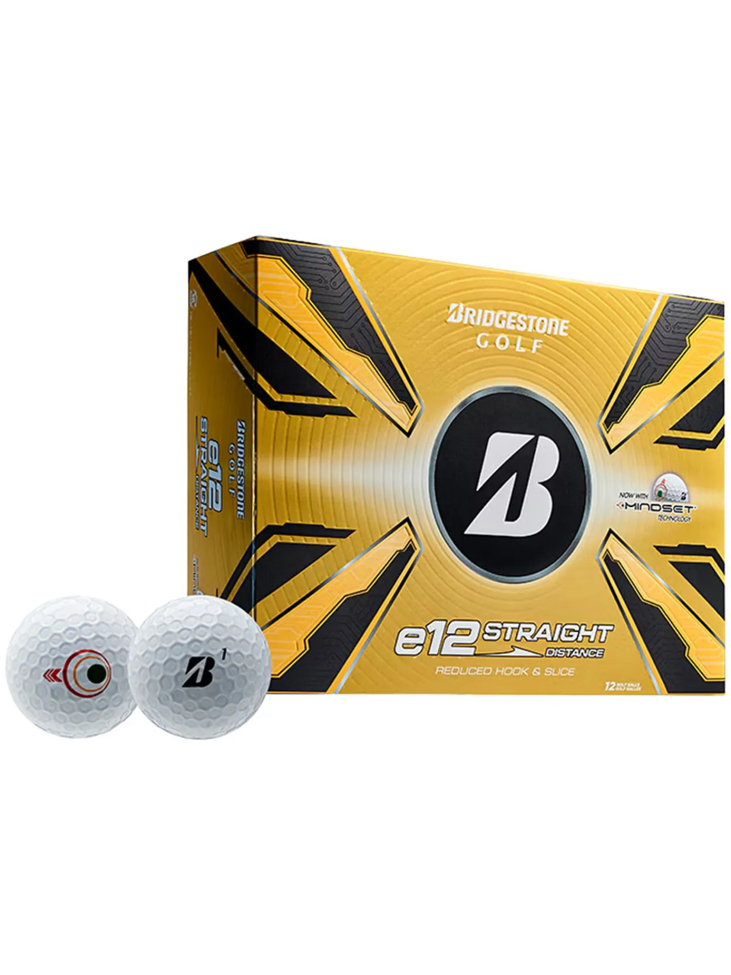 Bridgestone New Golf Balls|e12 Straight Golf Balls - 2025