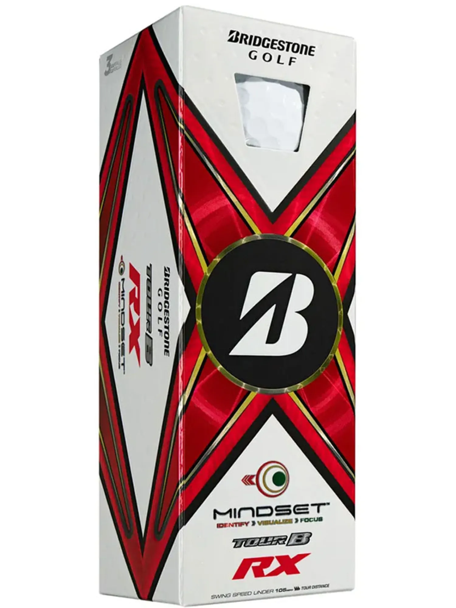 Bridgestone New Golf Balls|TOUR B RX MindSet Golf Balls