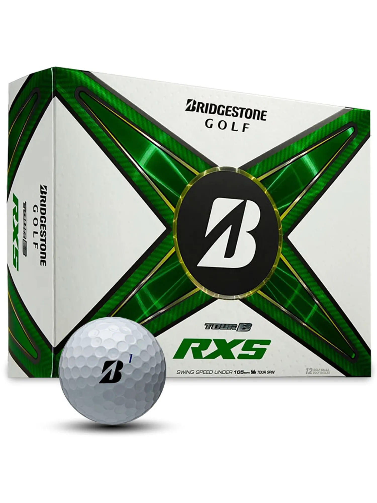 Bridgestone New Golf Balls|TOUR B RXS Golf Balls