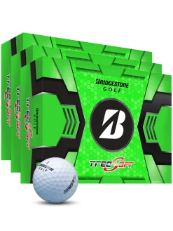 Bridgestone New Golf Balls|Clearance Gloves|Treosoft Golf Balls - 3 Dozen