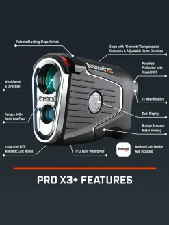 Bushnell Rangefinders|Pro X3+ Rangefinder 2024