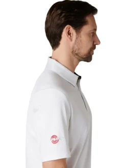 Callaway Shirts|3 Chev Odyssey Tour Polo - Bright White