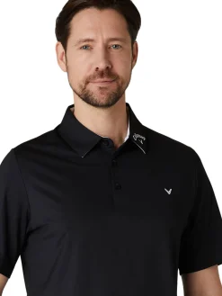 Callaway Shirts|3 Chev Odyssey Tour Polo - Caviar
