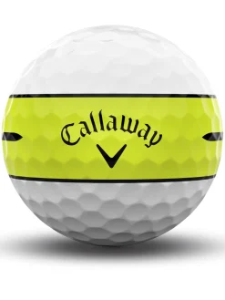 Callaway New Golf Balls|Chrome Soft 360 Yellow Stripe Golf Balls
