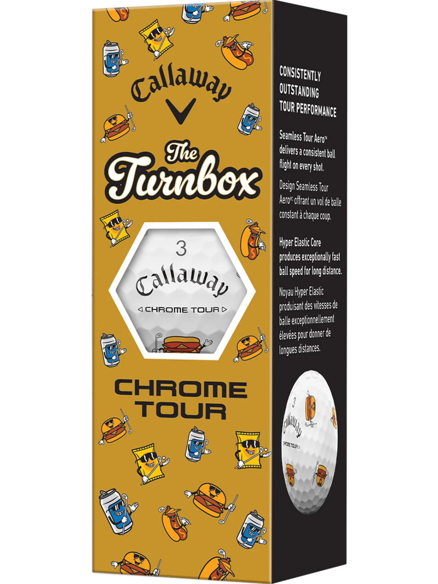 Callaway New Golf Balls|Novelty Golf Balls|Chrome Tour Turn Box Golf Balls