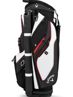 Callaway Cart Bags|Clearance Bags|Forrester 19 Cart Bag - White/Black/Red