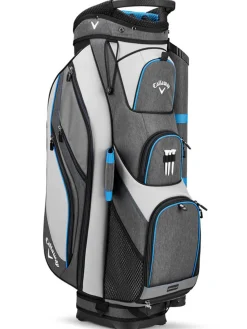 Callaway Cart Bags|Clearance Bags|Forrester 19 Cart Bag - Silver/Titanium/Royal