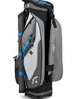 Callaway Cart Bags|Clearance Bags|Forrester 19 Cart Bag - Silver/Titanium/Royal