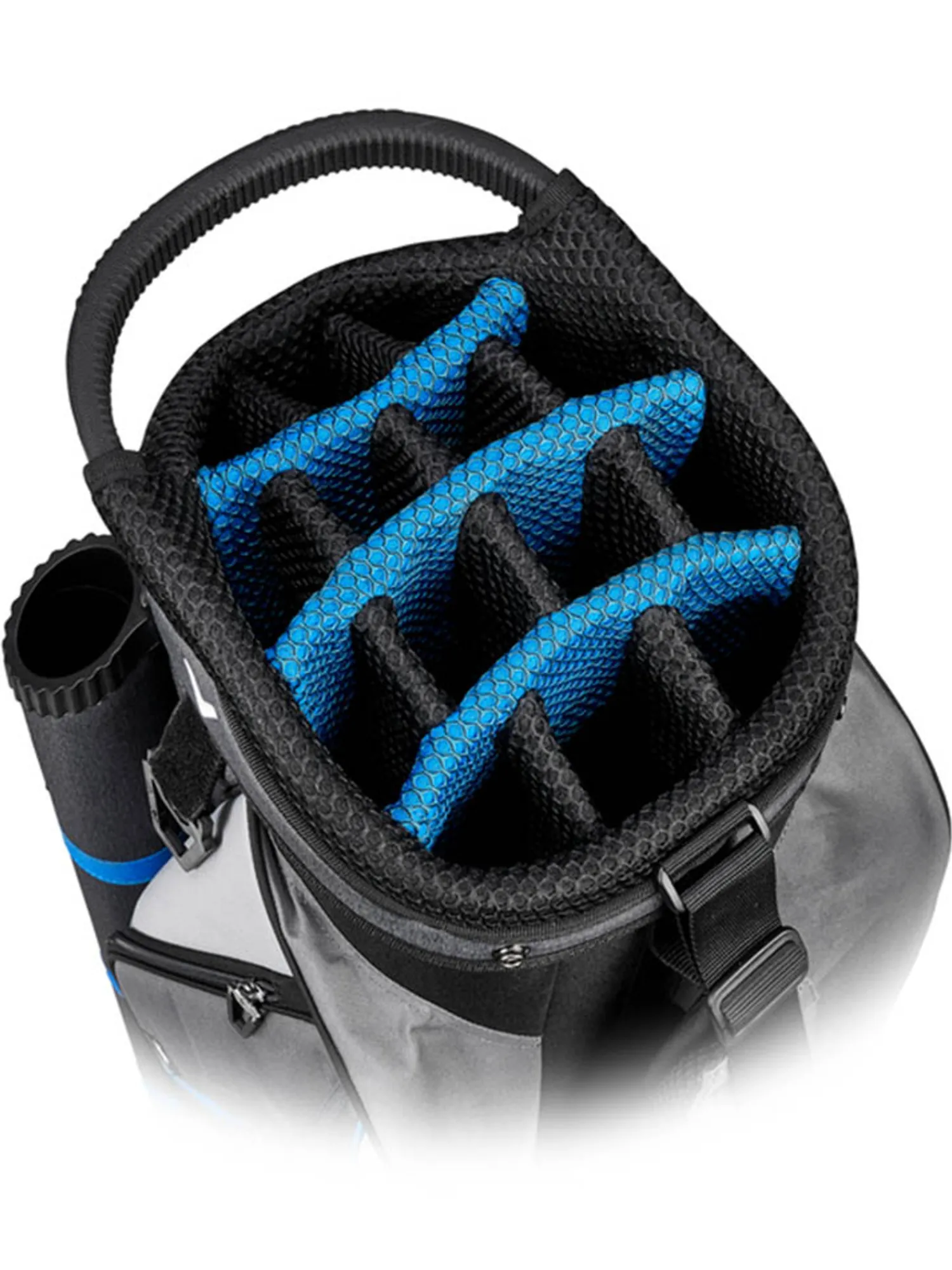 Callaway Cart Bags|Clearance Bags|Forrester 19 Cart Bag - Silver/Titanium/Royal