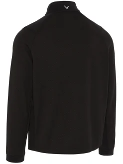 Callaway Jumpers|Hex Fleece 1/4 Zip Pullover - Caviar