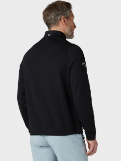 Callaway Jumpers|Hex Fleece 1/4 Zip Pullover - Caviar