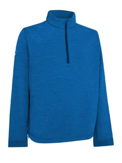 Callaway Jumpers|Hex Fleece 1/4 Zip Pullover - Galaxy Blue