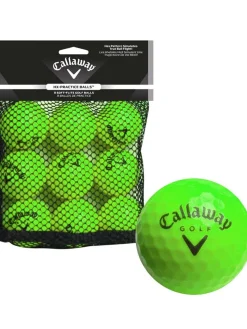 Callaway Training Aids|HX Practice Balls 9 Pack Green