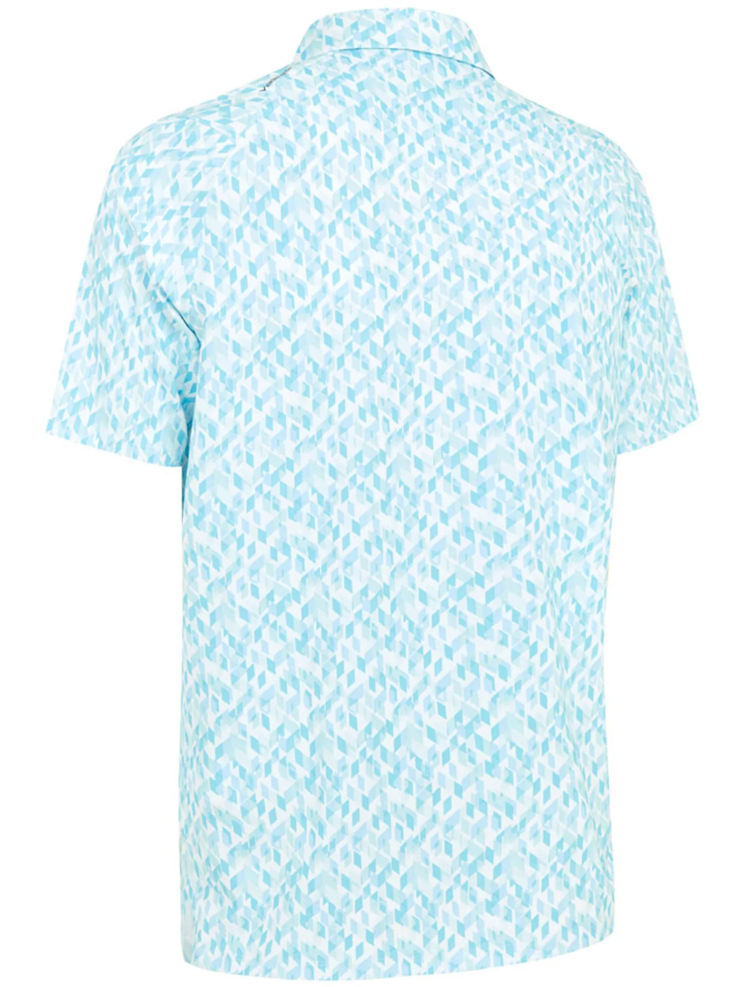 Callaway Shirts|Kaleidoscope Chev Polo - Arctic Paradise