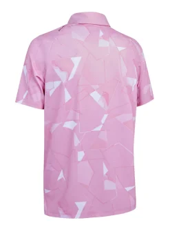 Callaway Shirts|Kick Flip Print Polo - Strawberry Pink