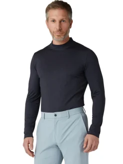 Callaway Base Layers|Men's Crew Neck Base Layer - Ebony Heather