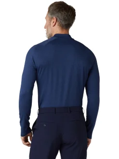 Callaway Base Layers|Men's Crew Neck Base Layer - True Navy Heather