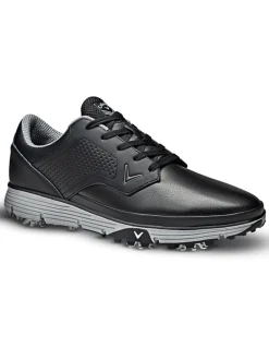 Callaway Mens Golf Shoes|Clearance Shoes|Mission S Golf Shoes - Black/Black