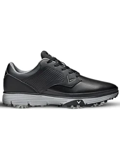 Callaway Mens Golf Shoes|Clearance Shoes|Mission S Golf Shoes - Black/Black