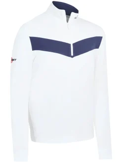 Callaway Jumpers|Odyssey 1/4-Zip Pullover - Bright White