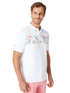 Callaway Shirts|Optical 'C' Polo - Bright White