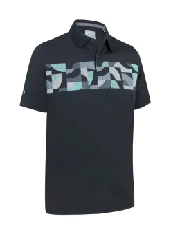 Callaway Shirts|Optical 'C' Polo - Caviar