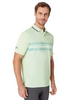 Callaway Shirts|Roadmap Chev Polo - Foam Green