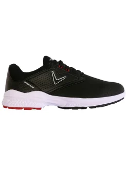 Callaway Mens Golf Shoes|Solana SL V2 Golf Shoes - Black/Red
