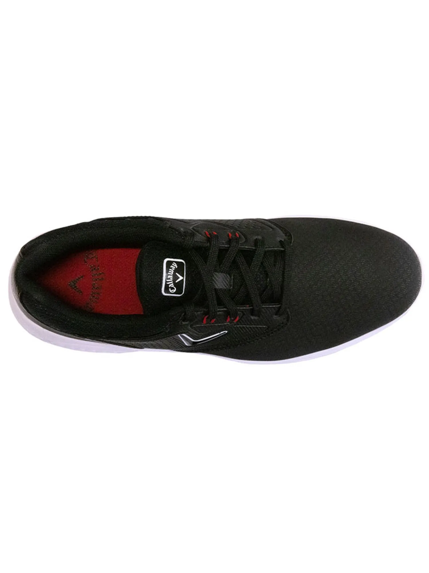 Callaway Mens Golf Shoes|Solana SL V2 Golf Shoes - Black/Red