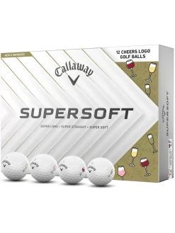 Callaway New Golf Balls|Novelty Golf Balls|Supersoft Cheers Golf Balls