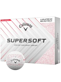 Callaway New Golf Balls|Supersoft Splatter 2025 Golf Balls